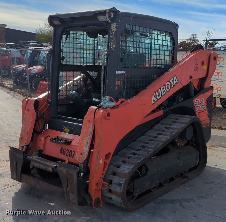 image for item OD9033 2019 Kubota SVL75-2  tracked skid steer loader