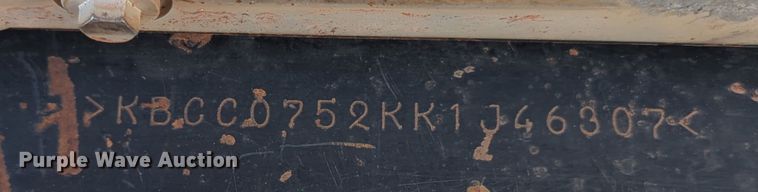 image for item OD9033 2019 Kubota SVL75-2  tracked skid steer loader