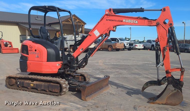image for item OD9034 2020 Kubota U35-4  mini excavator