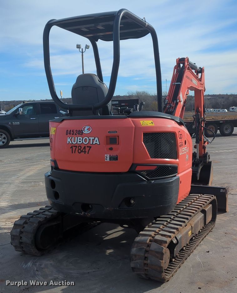 image for item OD9034 2020 Kubota U35-4  mini excavator