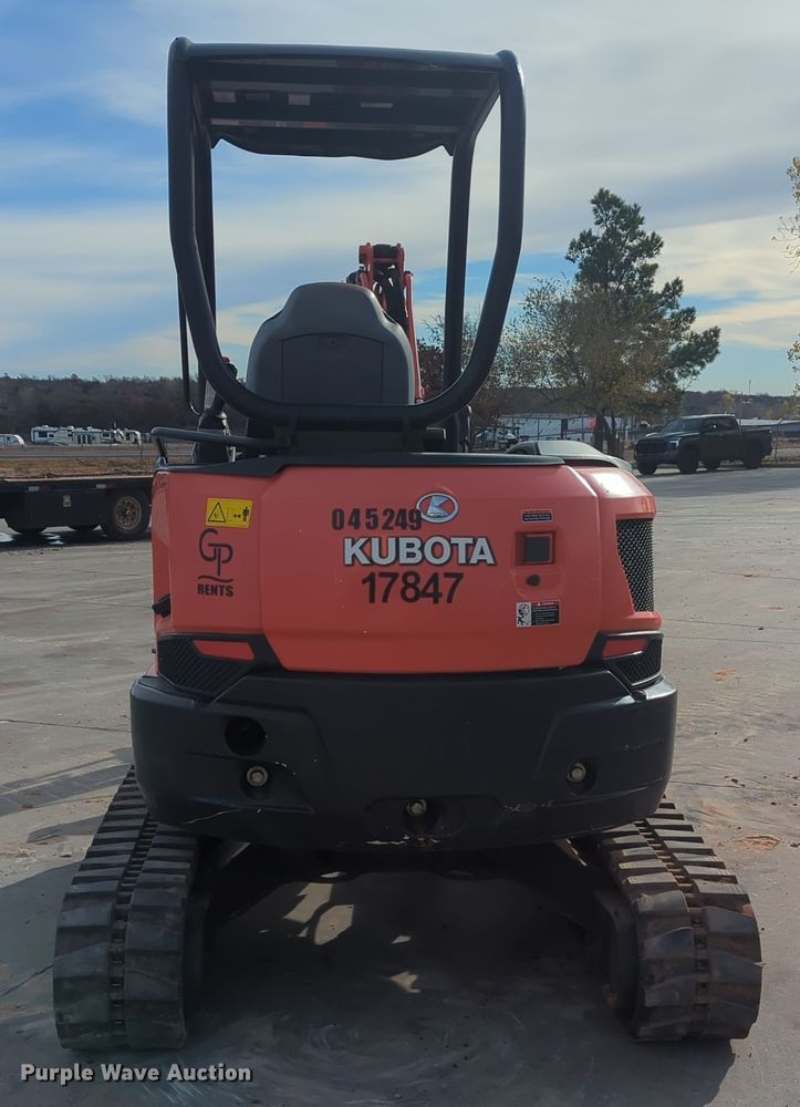 image for item OD9034 2020 Kubota U35-4  mini excavator