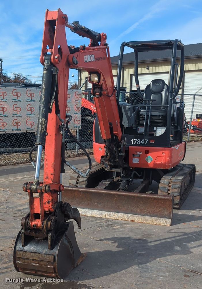 image for item OD9034 2020 Kubota U35-4  mini excavator