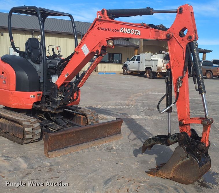 image for item OD9034 2020 Kubota U35-4  mini excavator