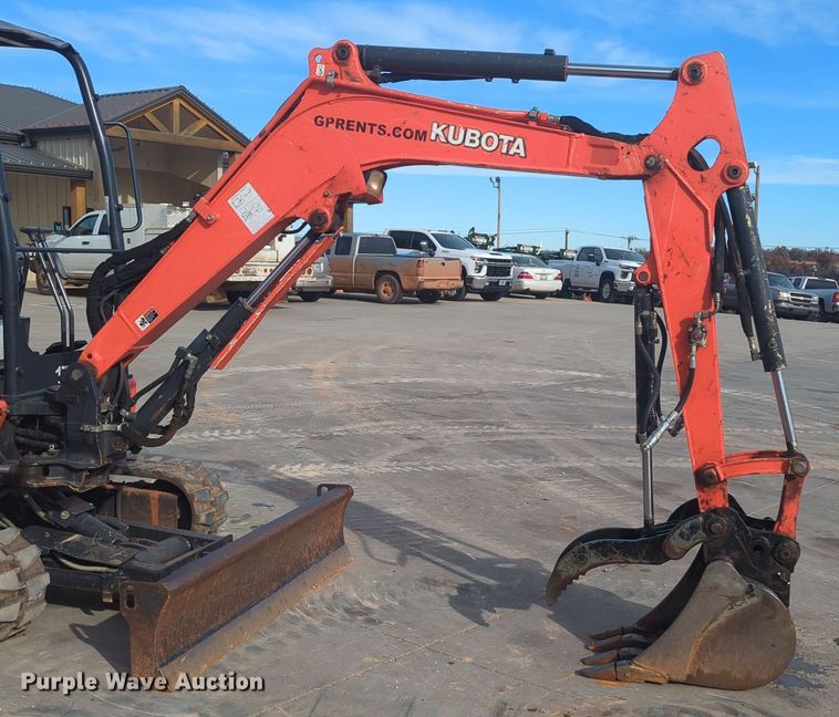 image for item OD9034 2020 Kubota U35-4  mini excavator
