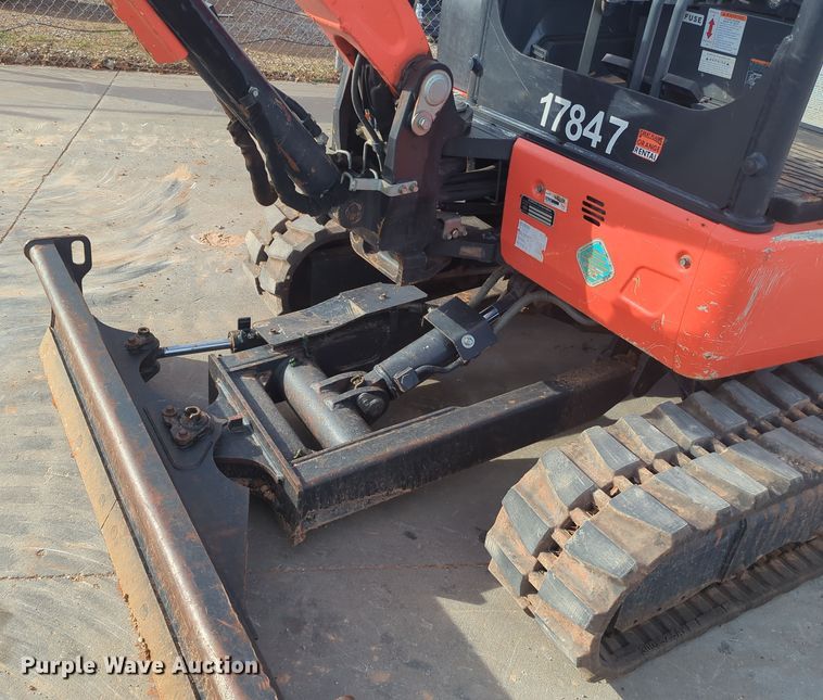 image for item OD9034 2020 Kubota U35-4  mini excavator