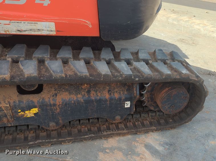 image for item OD9034 2020 Kubota U35-4  mini excavator