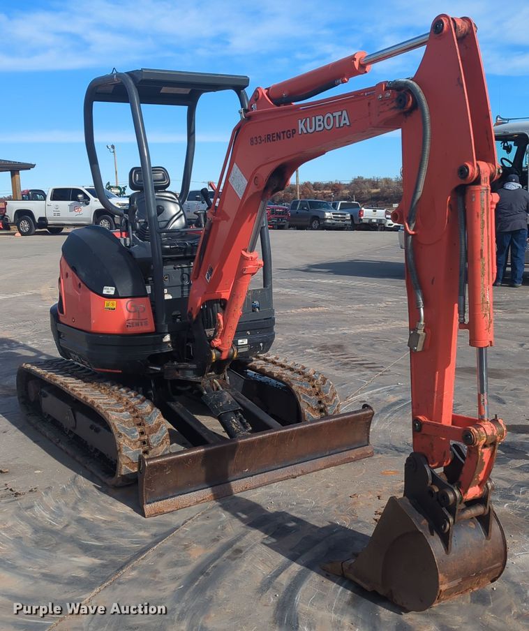 image for item OD9035 2020 Kubota U25  mini excavator