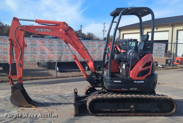image for item OD9035 2020 Kubota U25  mini excavator