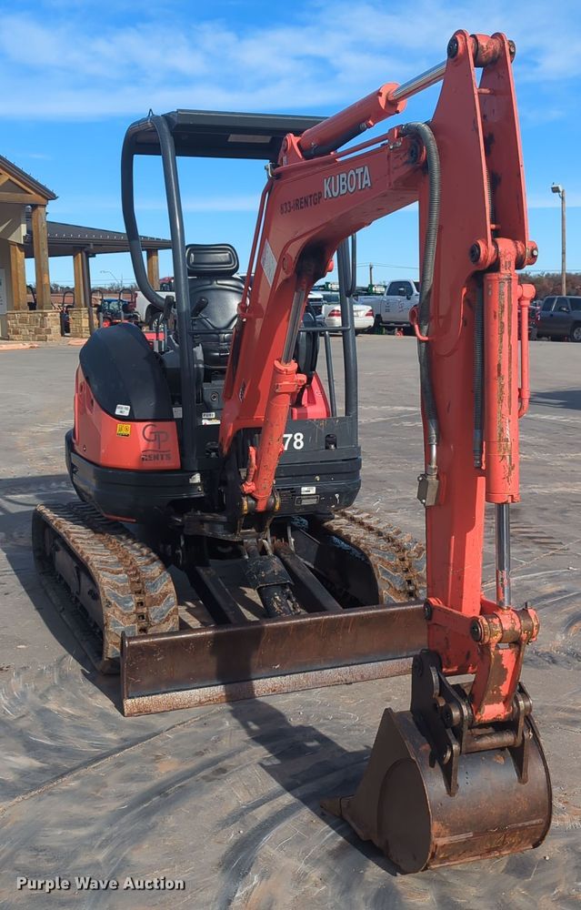 image for item OD9035 2020 Kubota U25  mini excavator