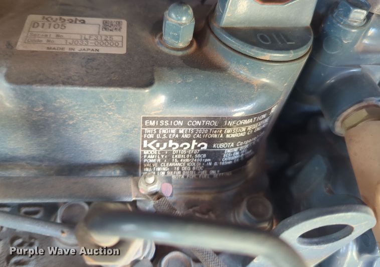 image for item OD9035 2020 Kubota U25  mini excavator