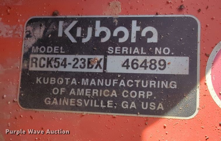 image for item OD9040 2018 Kubota BX1880  tractor