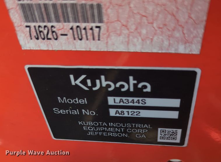 image for item OD9040 2018 Kubota BX1880  tractor