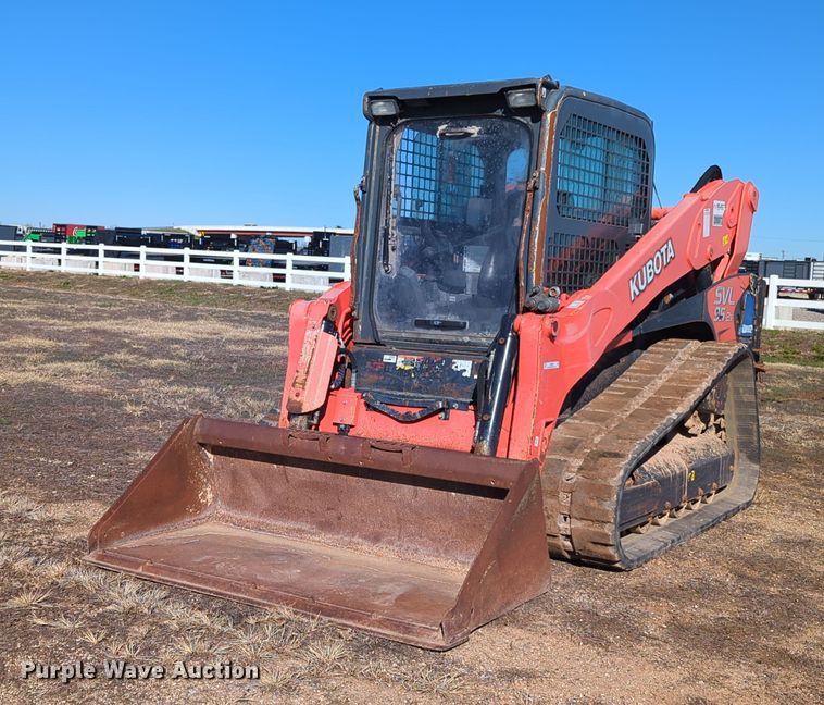 image for item OD9076 2019 Kubota SVL95-2S  tracked skid steer loader