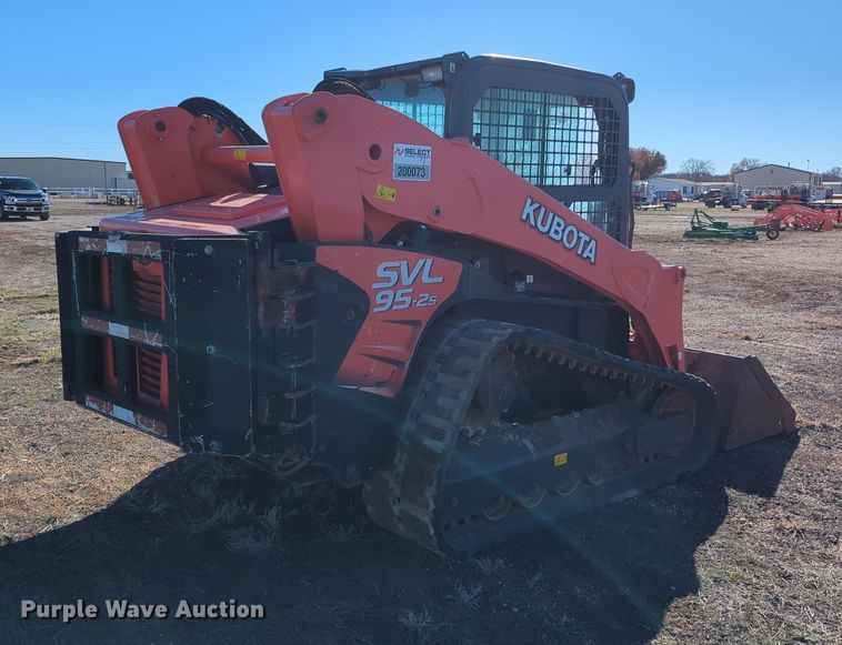 image for item OD9076 2019 Kubota SVL95-2S  tracked skid steer loader