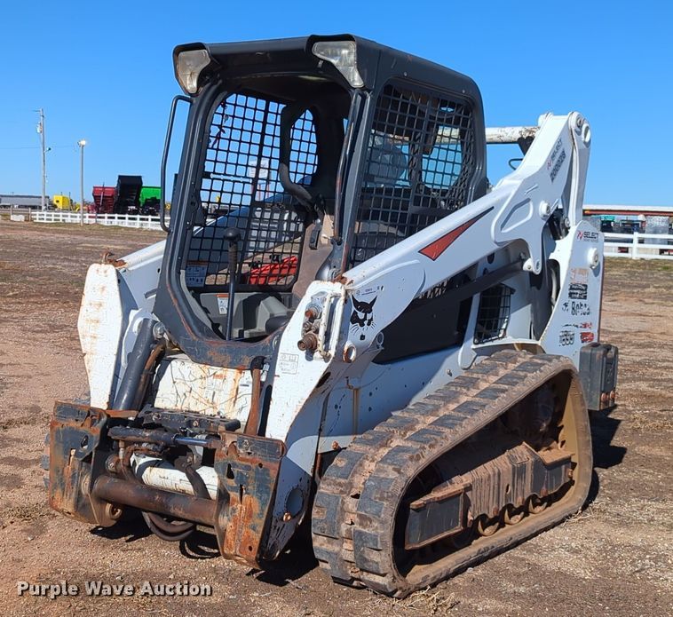 image for item OD9078 2017 Bobcat T595  tracked skid steer loader