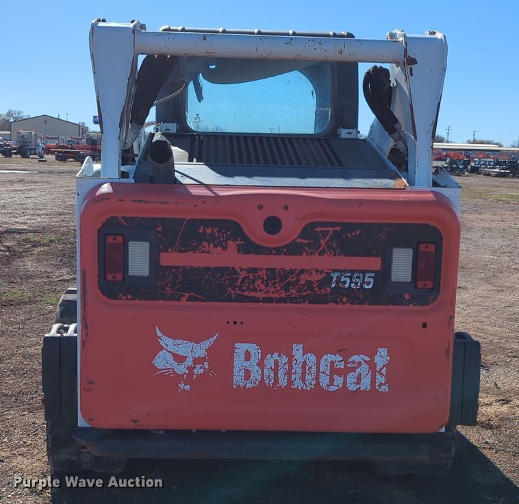 image for item OD9078 2017 Bobcat T595  tracked skid steer loader