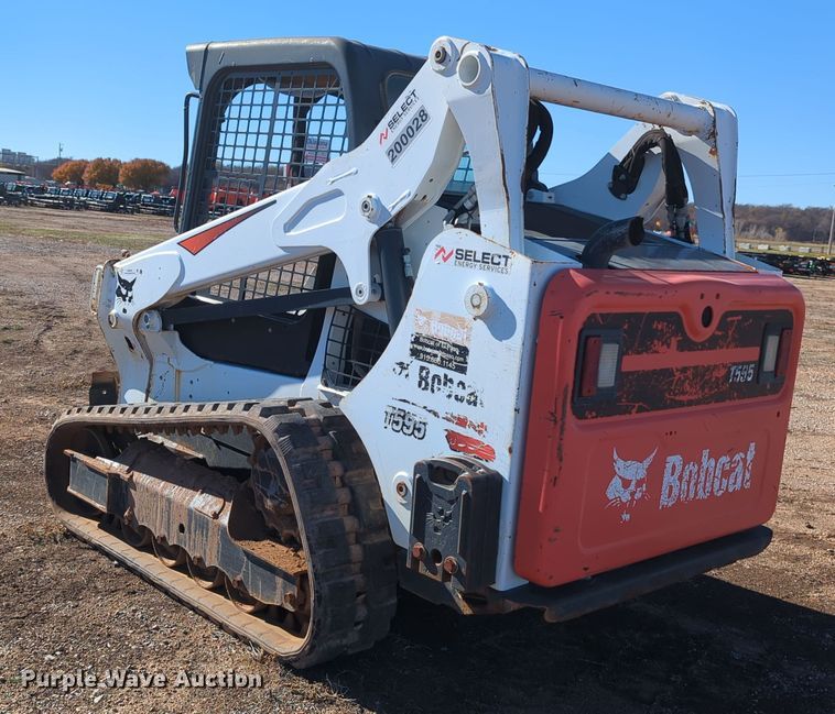 image for item OD9078 2017 Bobcat T595  tracked skid steer loader