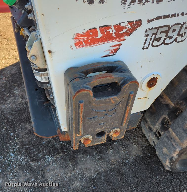 image for item OD9078 2017 Bobcat T595  tracked skid steer loader