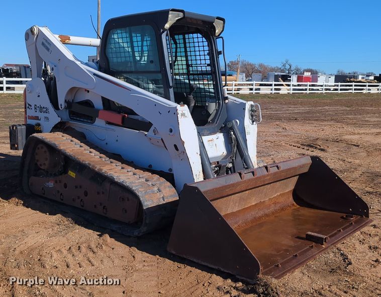 image for item OD9079 2013 Bobcat T870  tracked skid steer loader