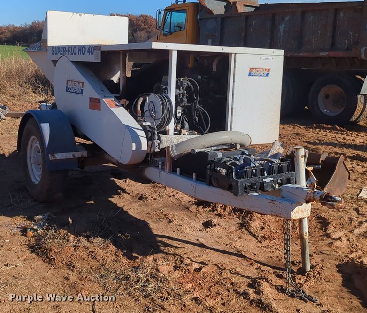 image for item OD9089 Whiteman conspray SF40  concrete pump
