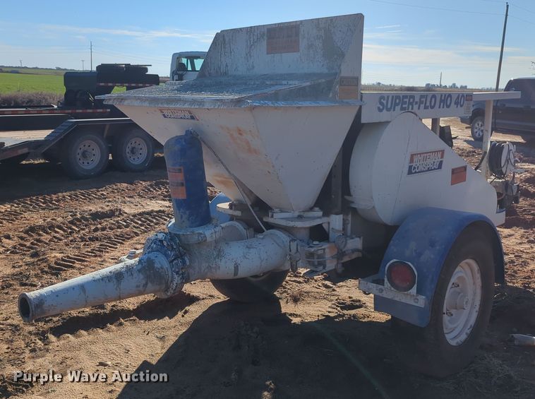 image for item OD9089 Whiteman conspray SF40  concrete pump