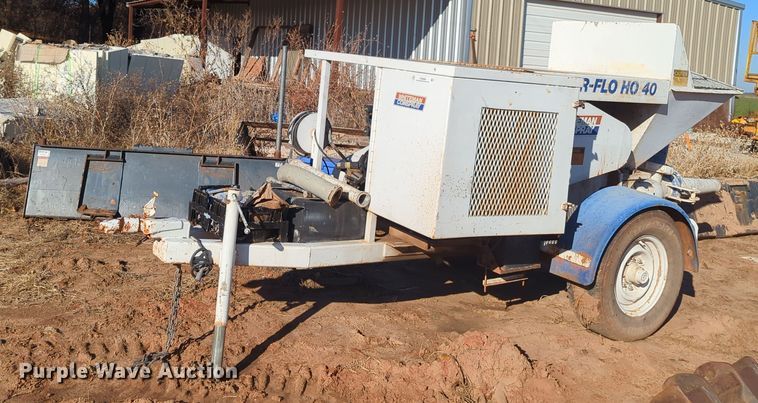 image for item OD9089 Whiteman conspray SF40  concrete pump