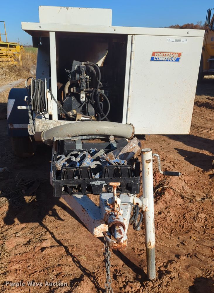 image for item OD9089 Whiteman conspray SF40  concrete pump