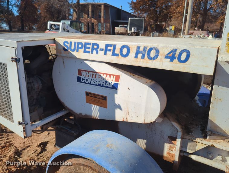 image for item OD9089 Whiteman conspray SF40  concrete pump