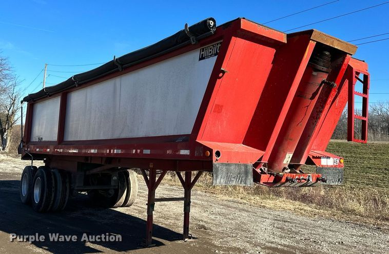 image for item OF9160 2005 Hilbilt 2830HDXPA  end dump trailer