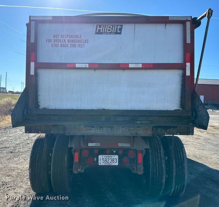 image for item OF9160 2005 Hilbilt 2830HDXPA  end dump trailer