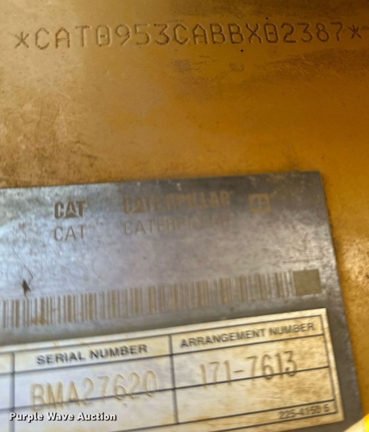 image for item OF9163 2005 Caterpillar 953C  track loader