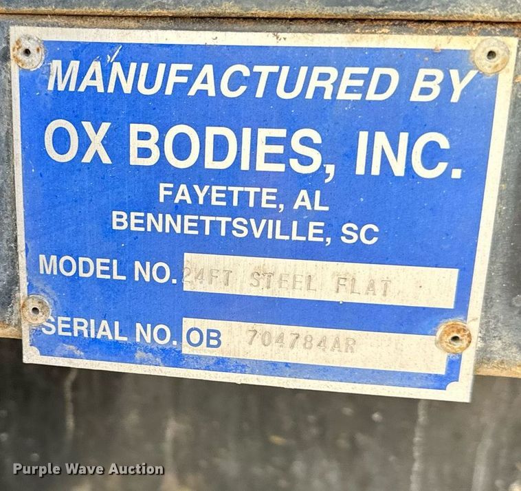 image for item OF9172 2007 Kenworth T300  flatbed truck