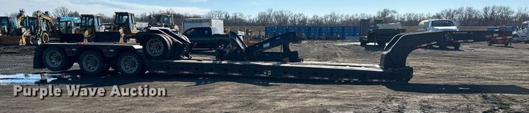image for item OF9177 2014 Etnyre Blackhawk  lowboy equipment trailer
