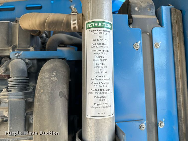 image for item OF9622 2018 Genie Z-62/40  boom lift