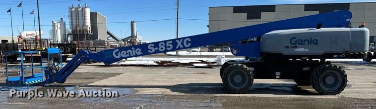 image for item OF9637 2018 Genie S-85 XC  boom lift