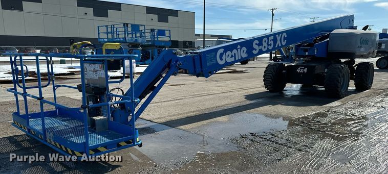 image for item OF9637 2018 Genie S-85 XC  boom lift