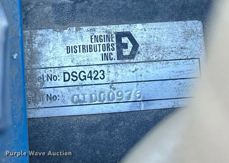 image for item OF9638 2007 Genie GS-4390  scissor lift