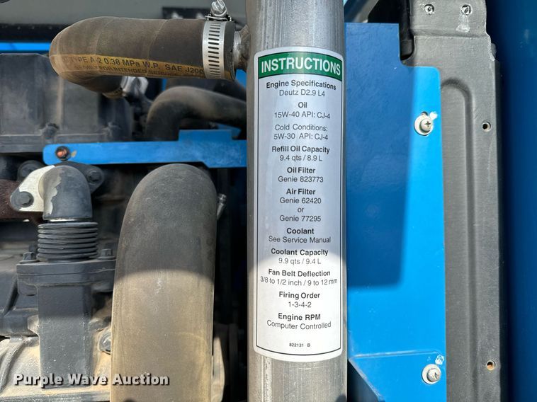 image for item OF9642 2018 Genie S-65  boom lift