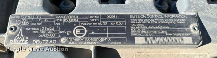 image for item OF9648 2008 Genie GS-5390  scissor lift