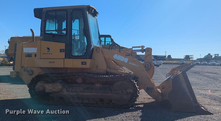 image for item OL9188 2006 John Deere  655C track loader