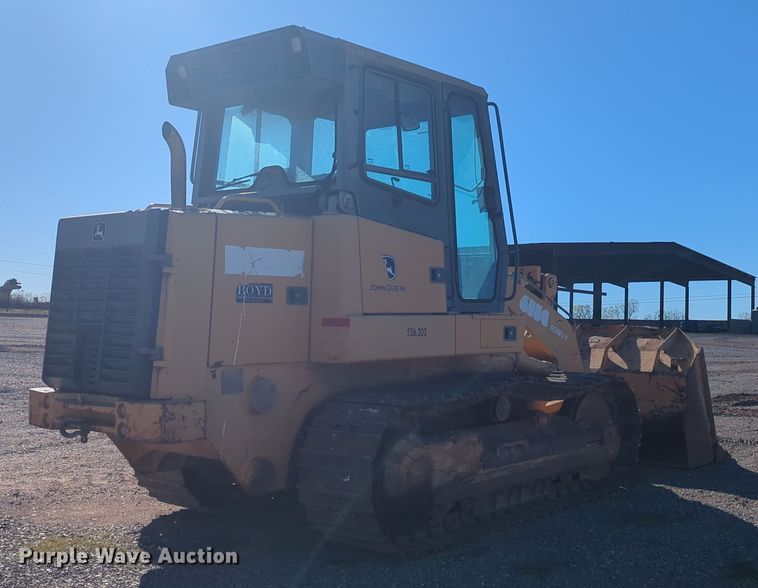 image for item OL9188 2006 John Deere  655C track loader