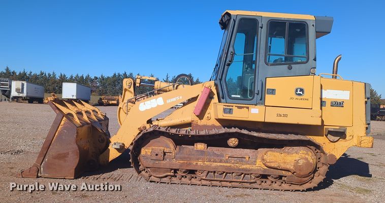 image for item OL9188 2006 John Deere  655C track loader