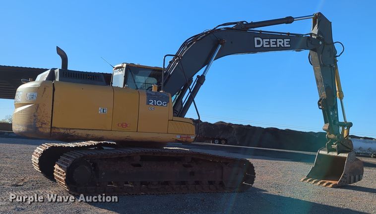 image for item OL9189 2012 John Deere 210G LC  excavator