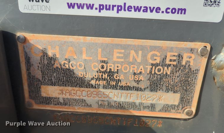 image for item OL9217 2008 Challenger MT965B 4WD tractor