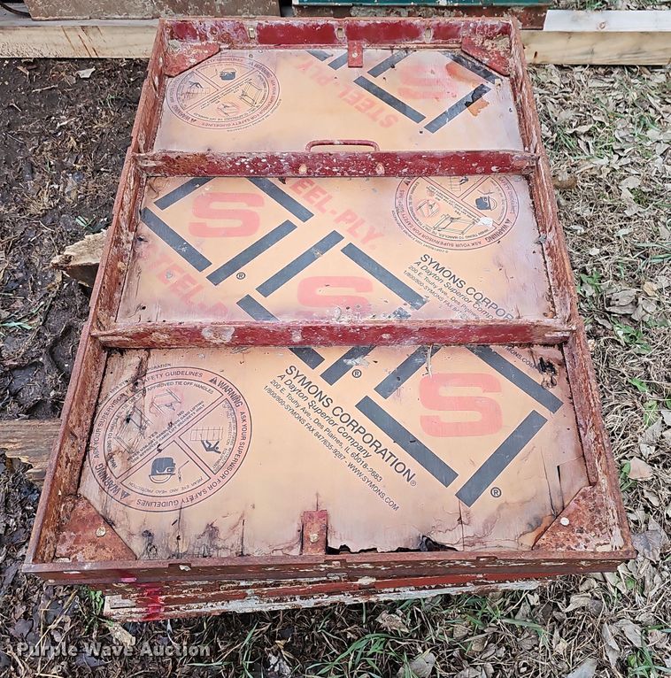 image for item OL9484 Symons steel plywood concrete forms