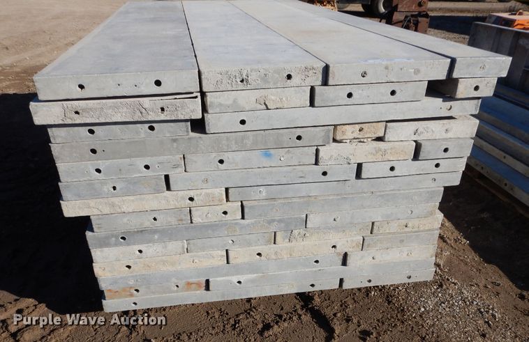 image for item OL9486 Approximately 105 aluminum concrete forms
