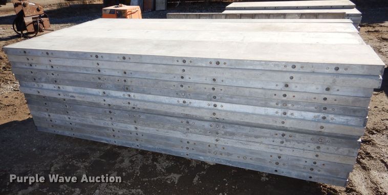 image for item OL9486 Approximately 105 aluminum concrete forms