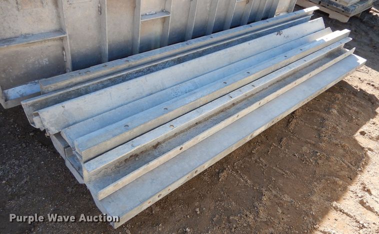 image for item OL9486 Approximately 105 aluminum concrete forms
