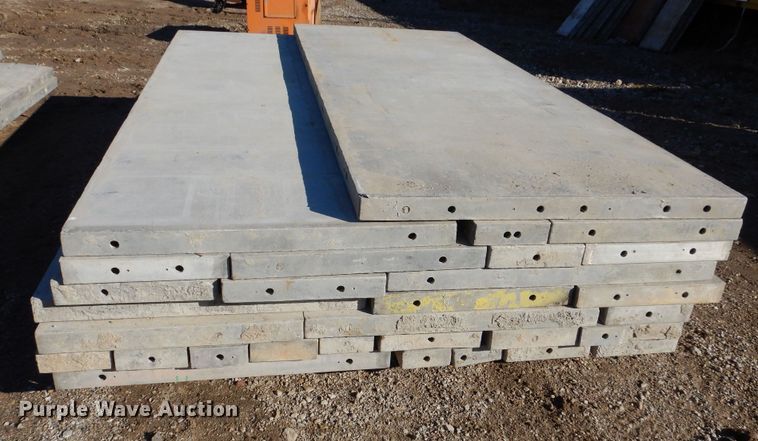 image for item OL9486 Approximately 105 aluminum concrete forms