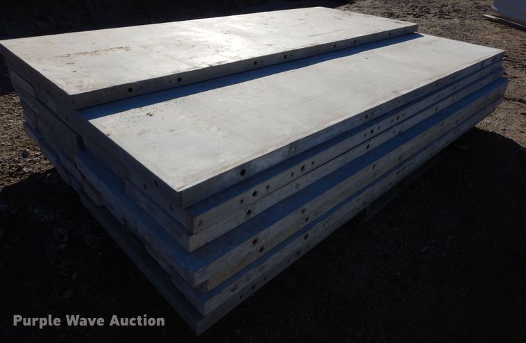 image for item OL9486 Approximately 105 aluminum concrete forms